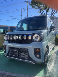 新型スペーシアギア展示してます！